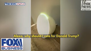 Amazon Alexa gives shockingly different answers about Trump and Harris