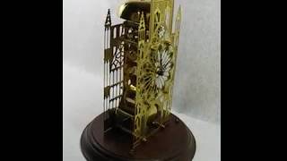 Vintage Franz Hermle Gothic Style Cathedral Clock