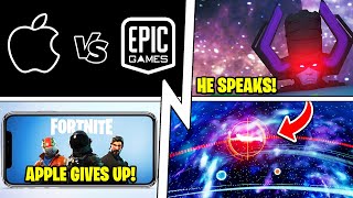 Fortnite IOS Returns, GALACTUS SPEAKS, Epic Leaked the Event (NO Spoilers)!