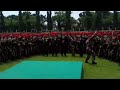 saat jokowi disambut yel yel ratusan kopassus