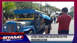 Atras-abanteng solusyon ng PUV modernization