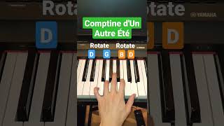 Amelie, Comptine d'Un Autre Été PIANO TUTORIAL part 1