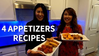 4 Appetizers Recipes