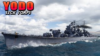 Crusier Yodo: these torpedoes hurt so much