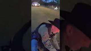 Florida deputy in cowboy hat wrangles gator at high school