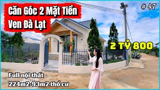 Only 2.8 Billion VND | Own a corner house with two street frontages and full furnishings near Da ...