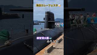 海自カレーフェスタ🍛練習潜水艦🎌みちしお🥷