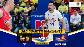 RAIN OR SHINE vs. TNT SEMIS G2 | 3RD QUARTER HIGHLIGHTS | PBA SEASON 49 COMMISSIONER’S CUP