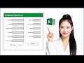 Dynamic Data form in Excel || Auto Update data with Submit Button #excel #exceltutorials