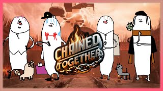 【Chained Together】鎖でつながったおじさんが地獄から脱出を試みる！最大4人で遊べる登り系アクション【みこしか/男性vtuber】