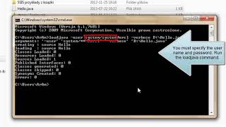 Oracle and Java: Calling Java Methods in Oracle database (Lesson 2)