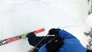 Ski-rappel Col du Chardonnet