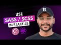 How to use Sass in React | Use SCSS in React JS