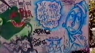 1994 San Francisco Bay graffiti.