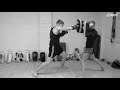 Kickboxing Combo #1 Jab - Cross - Body Kick - Cross - Hook - Leg Kick