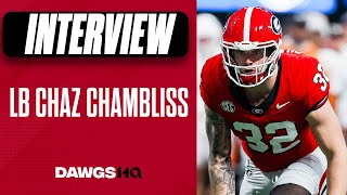 Chaz Chambliss shares how Georgia defense is aiming for more consistency in College Football Playoff