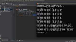 Python Website Scanner Tutorial - 3 - IP Address