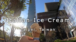 ITALIAN ICE CREAM Maccanti Gelato Taiwan Street Food Taipei 4K 馬卡諦義大利冰淇淋 대만 땅콩 아이스크림 이탈리안 젤라또 젤라토