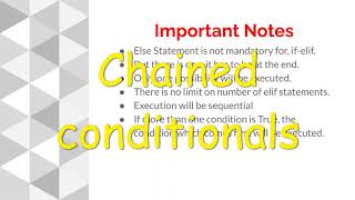 Python for beginners|#15 Chained Conditionals| If Elif Statement with Flowchart