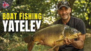 BOAT FISHING! | Carp Fishing at Yateley (Win 24-hours fishing with Simon Crow!)