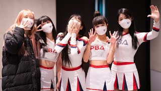 PBA 치어리더 응원 스케치 221225 4k 60fps