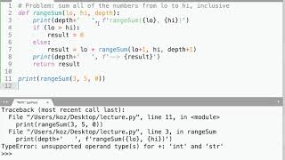 recursion part1 step5 2 debugging