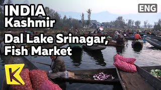 【K】India Travel-Kashmir[인도 여행-카슈미르]새벽마다 열리는 스리나가르 달레이크 수상시장/Dal Lake Srinagar/Fish Market/Boat