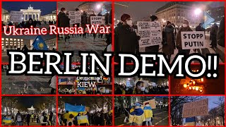 War in ukraine 2022 russia ukraine berlin