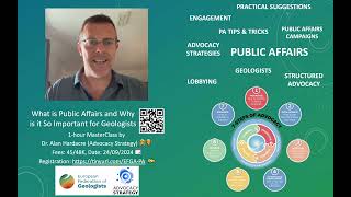 #EFGA Presents: What is Public Affairs and Why is it So Important for Geologists with Alan Hardacre