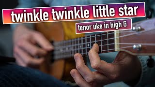 Twinkle Twinkle Little Star on Ukulele (nursery rhyme)