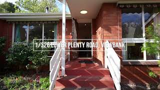 Virtual Inspection | 1/326 Lower Plenty Rd, Viewbank