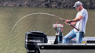 This Lake In The Mountains Of Tennessee is LOADED With Fish | NON-STOP ACTION!