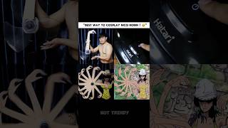 "This Man Literally Cosplayed Nico Robin In The Most Accurate Way ! 😂" #onepiece #shorts #cosplay