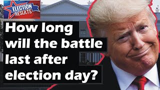 US Election 2020: How long will the battle last after election day? | Donald Trump vs Joe Biden