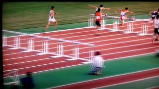 神奈川県総体　男子110mH　決勝