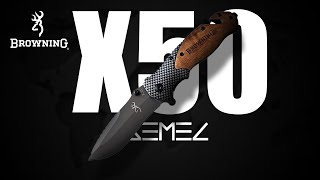 Browning Knives X50 Tactical Folding Knife | Epic B-roll sequence | De mel Production