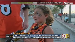 Common sense is the MVP at hot sporting events