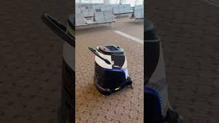 Cleaning robot at Suvarnabhumi Airport in Bangkok, Thailand