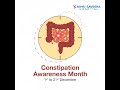 Constipation Awareness Month | KIMS Saveera Hospital