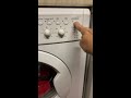 indesit washing machine start tune and programme start shorts