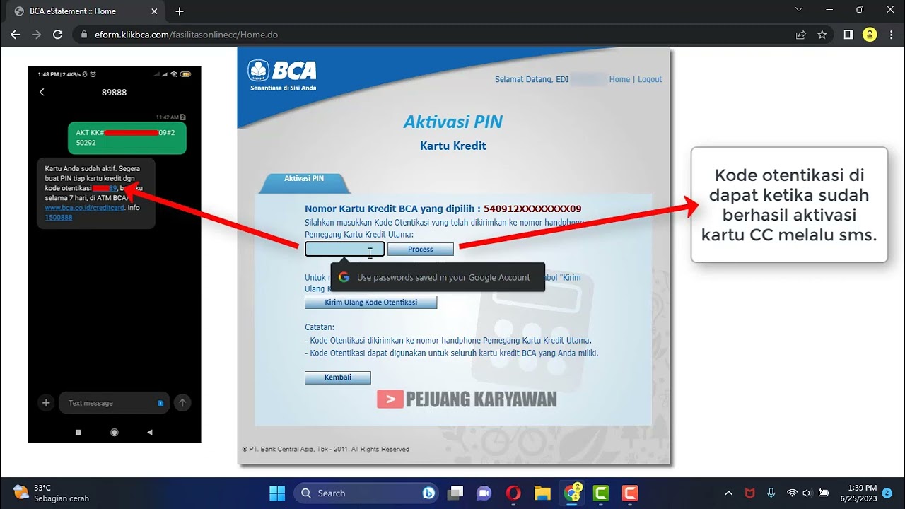 Cara Aktivasi Pin Kartu Kredit BCA Lewat Website Dan Mengecek Tagihan ...