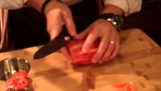 OpenSky: Ming Tsai - Kyocera Damascus Knife