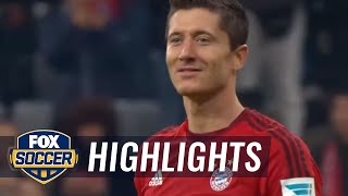 Bayern Munich vs. VfL Wolfsburg - 2015–16 Bundesliga Highlights | FOX SOCCER