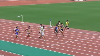 【濵村 漣大選手】20230916長崎県高校新人 男子100m決勝