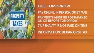 Bexar County property taxes due January 31