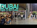 8pm Dubai UAE Summer Walk: Explore Bustling 