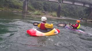 20190106(新北坪林)北勢溪大舌湖段激流獨木舟(Bei-shih river ,Taiwan White-water kayak)