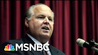 Rush Limbaugh, Conservative Radio Host, Dies At Age 70 | Andrea Mitchell | MSNBC