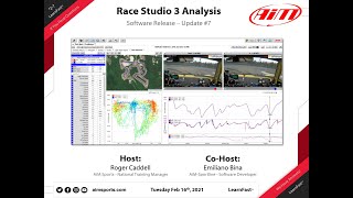 2-7 Race Studio 3 Analysis Update #7 - Live Webinar with Emiliano Bina - 2/16/2021