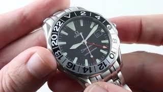 Omega Seamaster Diver 300m GMT 2534.50.00 Luxury Watch Reviews